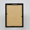 Эффектная алюминиевая фоторамка Quadro 40x60 см черное глянцевое прозрачное стекло