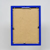 Эффектная алюминиевая фоторамка Quadro 50x65 см синее прозрачное стекло