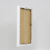 Эффектная алюминиевая фоторамка Quadro 31,5x31,5 см белое прозрачное стекло