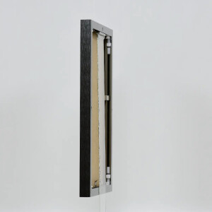Эффектная алюминиевая фоторамка Quadro 31,5x31,5 см античное серебро прозрачное стекло