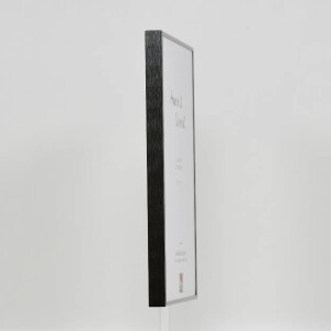 Эффектная алюминиевая фоторамка Quadro 31,5x31,5 см античное серебро прозрачное стекло