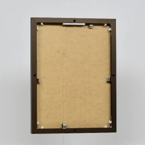 Эффектная алюминиевая фоторамка Quadro 30,5x91,5 см бронзовое прозрачное стекло