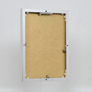 Эффектная алюминиевая фоторамка Quadro 30,5x91,5 см серебристый глянец