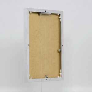Эффектная алюминиевая фоторамка Quadro 30,5x91,5 см серебристый глянец