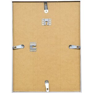 Effect Bilderrahmen 0110-1827-01 Aluminium Bilderrahmen Serie 1 Klarglas silber 18 x 27 cm