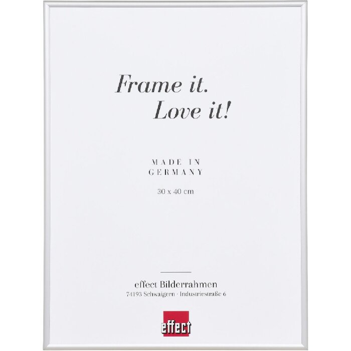 Effect Aluminium Serie 1 Рамка для фото 62x93 см срібна