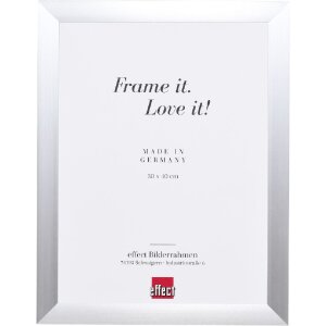 Effect Alu-Bilderrahmen Profil S3 silber 28x35 cm Klarglas