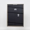 Эффектная рама из массива дерева профиль 25 синий 25x35 см обычное стекло