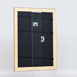 Эффектная деревянная рама в стиле барокко профиль 37 античное серебро 21x29,7 см обычное стекло