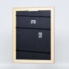 Эффектная деревянная рама в стиле барокко профиль 37 античное серебро 40x40 см обычное стекло