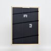Рамка для картини з масиву дерева, профіль 39 чорний 21x28 см, звичайне скло