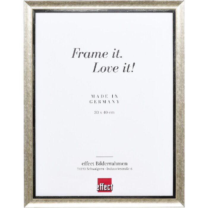 Лісова камера з натурального дерева, сріблясте покриття, формат A1, звичайне скло