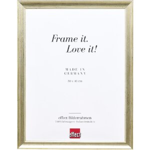 Effect Holz-Bilderrahmen Profil 41 Antiksilber 18x32 cm...