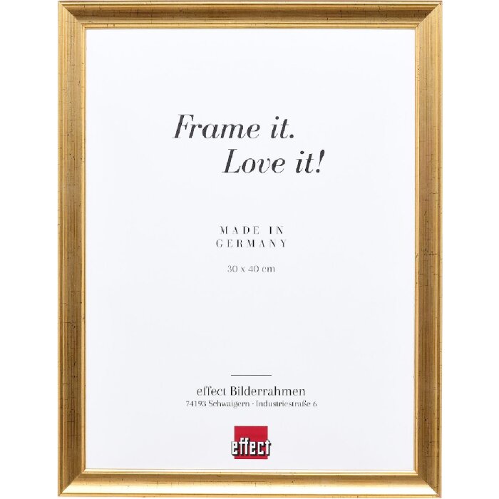 Деревяна фоторамка Effect Профіль 41 Антикзолото 70x100 см