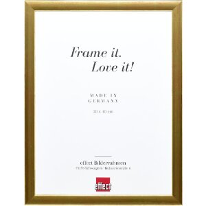 Effect Holz-Bilderrahmen Profil 43 gold 40x60 cm...