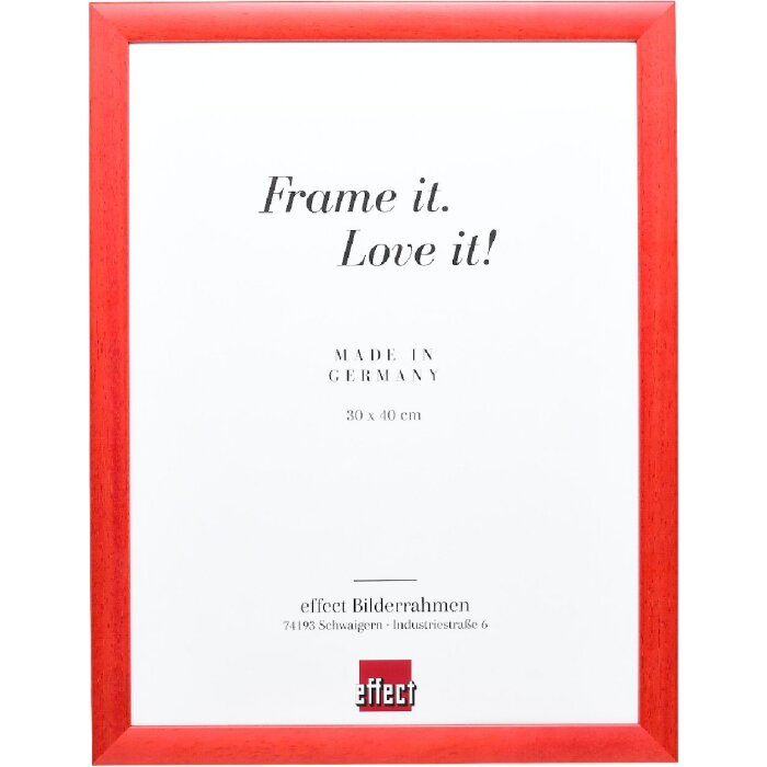 Ефект Деревяна фоторамка Профіль 43 лососевий 45x80 см