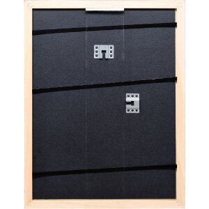 Деревяна фоторамка Profil 43 червоний глянцевий 60x80 см зі склом