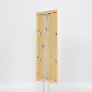 Лісовий рамка з дерев’яною профільною рамкою 48 біла 13x18 см з чистим склом