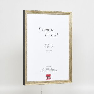 Ефектний деревяний рамка Profil 48 золота 25x80 см з чистим склом