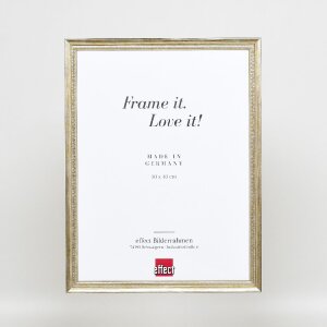 Рамка з дерева Profil 48, золотого кольору, 40x60 см, з чистим склом