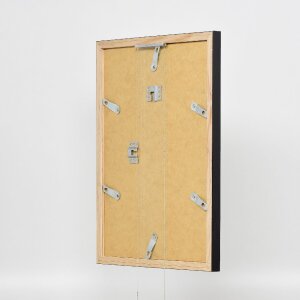 Лісовий деревяний рамка профіль 48, чорний, 40x60 см, з чистим склом