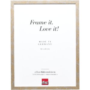 Effect Holzrahmen Profil 51 antiksilber 18x27 cm Klarglas...