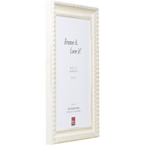 Фото рамка Effect Profil 56, дерев’яна, 30x30 см, біла, з чистим склом