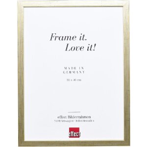 effect Holzrahmen Profil 58 Antiksilber 24x30 cm mit...