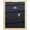 effect Holzbilderrahmen Profil 64 Schwarz 10x15 cm Klarglas