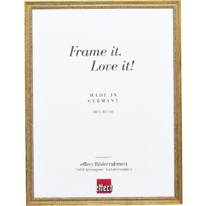 effect Bilderrahmen Holz Profil 66 antikgold 24x30 cm...