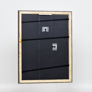 Эффектная деревянная фоторамка профиль 85 черный 59,4x84,1 см обычное стекло