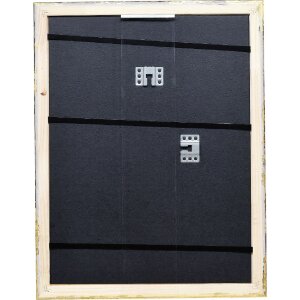 Ефектний деревяний фоторамок барокового стилю 20x25 см золотий з чистим склом