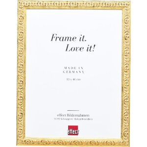 Effect Holzbilderrahmen Profil 86 Barock 45x80 cm gold