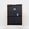 Эффектная деревянная рамка профиль 89 фиолетовый 14,8x21 см обычное стекло