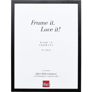 Effect Holzrahmen Profil Top S schwarz 35x50 cm mit...