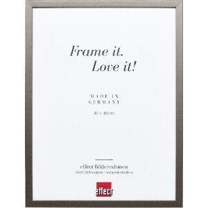Effect Holzrahmen Profil Top S platin 50x50 cm mit...