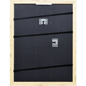 Рамка з дерева Top Pro сріблястого кольору 60x60 см з чистим склом