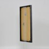Эффектная пластиковая рама Арт-антрацит 18x24 см антибликовое стекло
