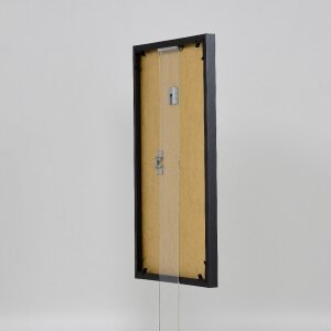 Эффектная пластиковая рама Арт-антрацит 25x38 см антибликовое стекло