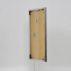 Эффектная пластиковая рама Art platinum 27x48 см антибликовое стекло