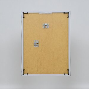 Эффектная пластиковая рама Art platinum 30x30 см антибликовое стекло