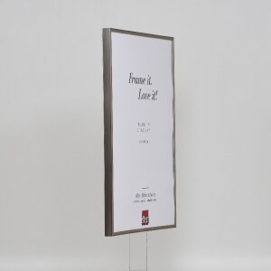 Эффектная пластиковая рама Art platinum 30x30 см антибликовое стекло