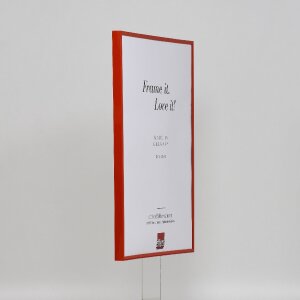 Ефектна пластикова рамка Art red 35x50 см антиблікове скло