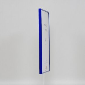 Эффектная пластиковая рама Арт синий 40x60 см антибликовое стекло