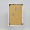 Ефектна пластикова рамка Art white 50x65 см з антибліковим склом