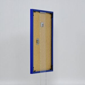 Эффектная пластиковая рама Арт синий 50x65 см антибликовое стекло