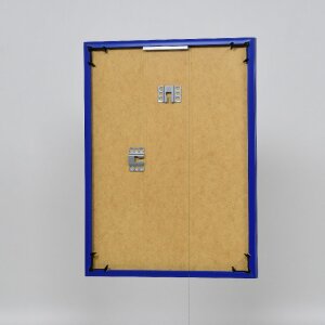 Эффектная пластиковая рама Арт синий 50x70 см антибликовое стекло