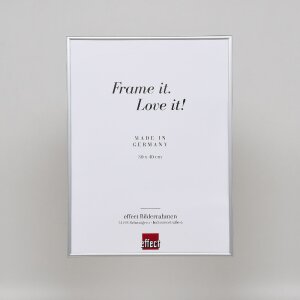 Эффектная пластиковая рама Art alulike 60x90 см антибликовое стекло