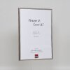 Ефектна пластикова рама Art platinum 70x70 см антиблікове скло