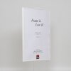 Ефектна пластикова рама Art white 61x91,5 см антиблікове скло